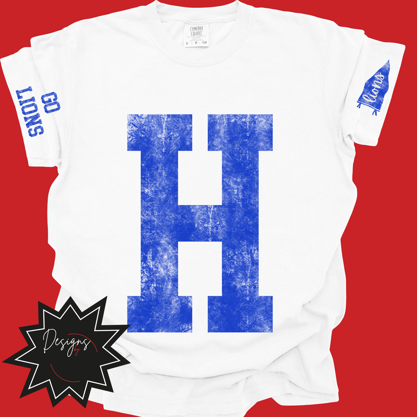 Distressed H Spirit Wear