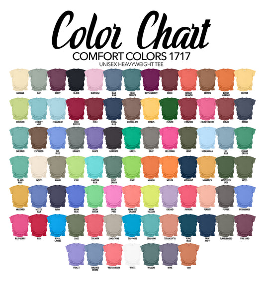 100% Ring-Spun Cotton T-Shirt | Comfort Colors