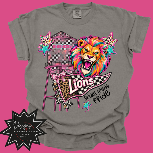 Neon Lions Retro Spirit