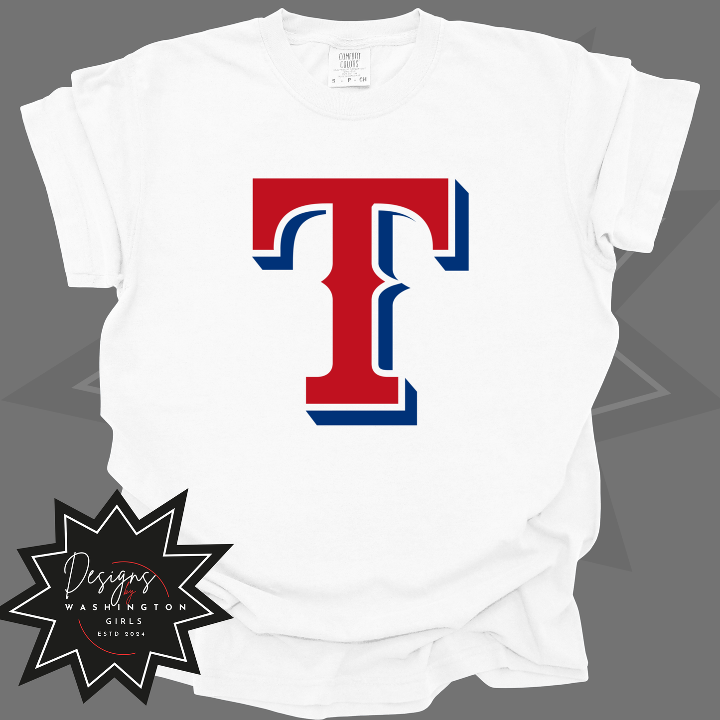 Texas Rangers Comfort Colors (T)