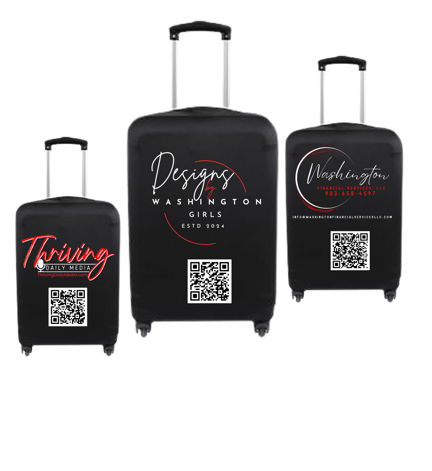 Large 26–28-inch - Luggage Cover Suitcase Protector Travel Suitcase Cover