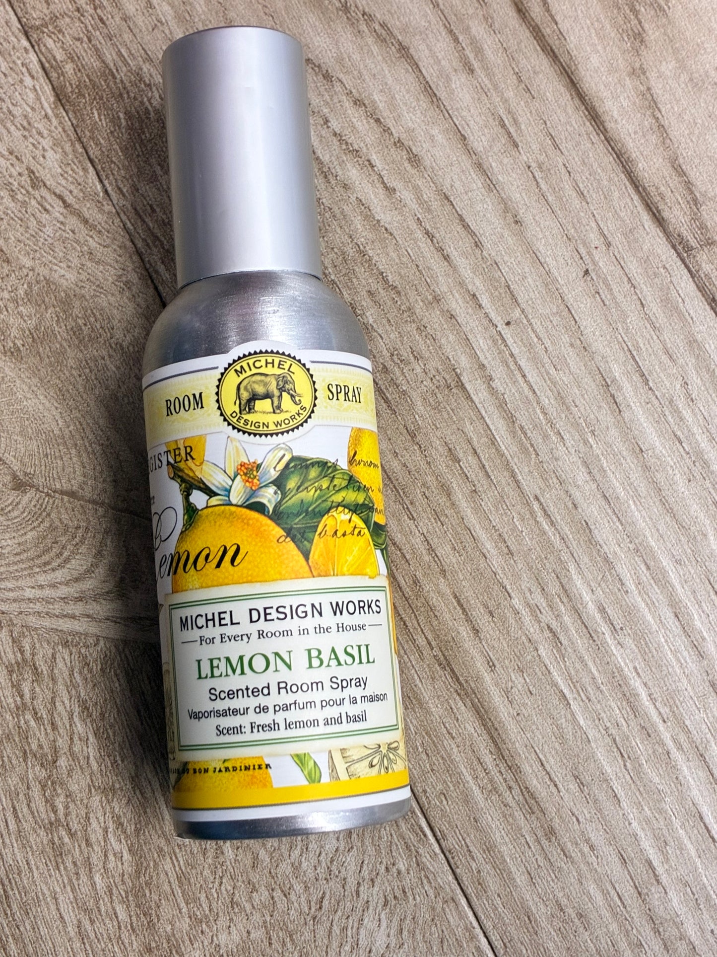 Lemon basil room spray