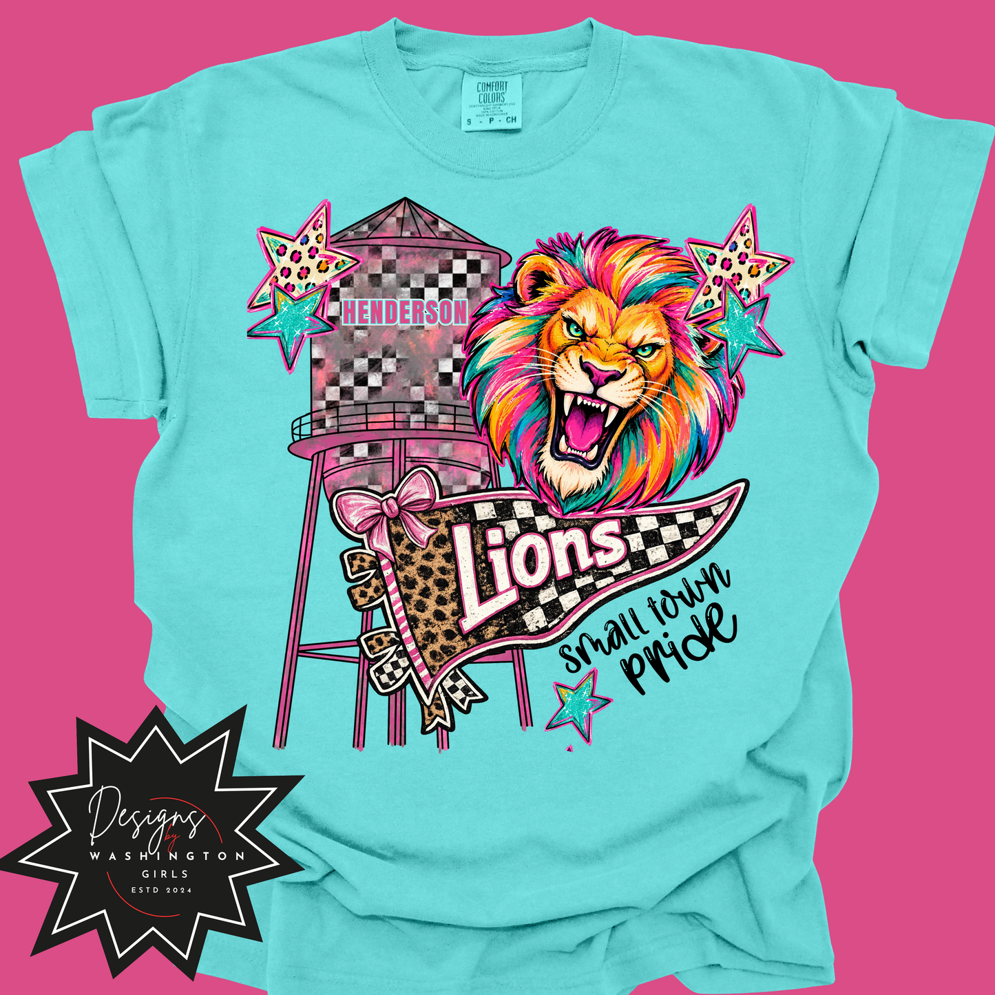 Neon Lions Retro Spirit