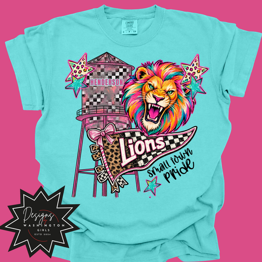 Neon Lions Retro Spirit