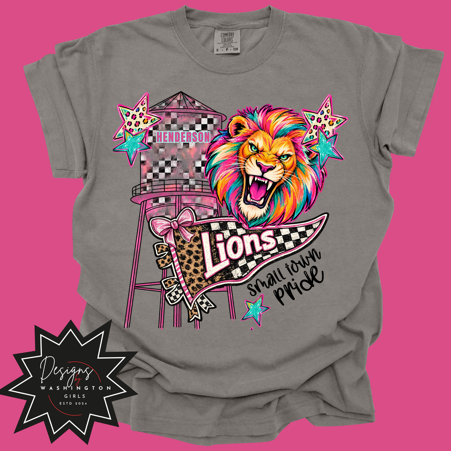 Neon Lions Retro Spirit