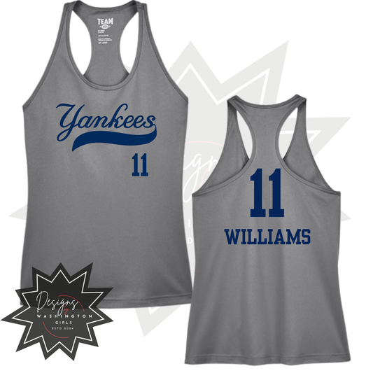 Yankees Racerback Tank