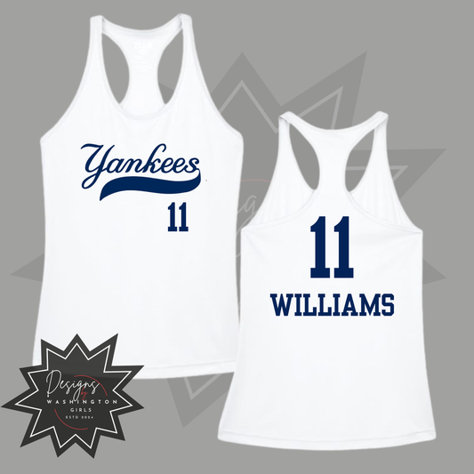 Yankees Racerback Tank