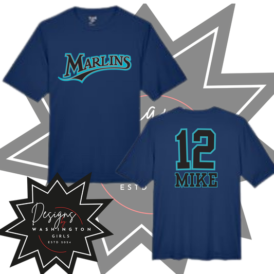 Marlins Performance T-Shirts