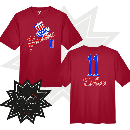 Yankees Performance Red